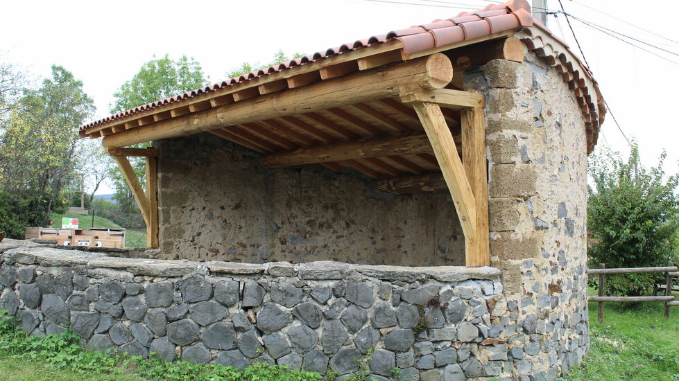 La réfection du lavoir de Fromenty 