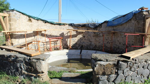 Rénovation du lavoir de Fromenty en chantier participatif : la suite 