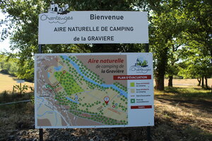 La GRAVIERE: Notre aire naturelle de camping 