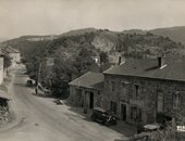 Chanteuges: Le Charret café Portal environ 1950