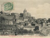 Chanteuges: Vue du Nord-Ouest environ 1902