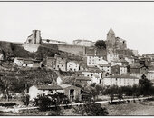 Chanteuges : Vue Nord-Ouest environ 1880