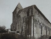 Chanteuges : église greniers avant 1908