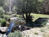 Près d'un moulin restauré